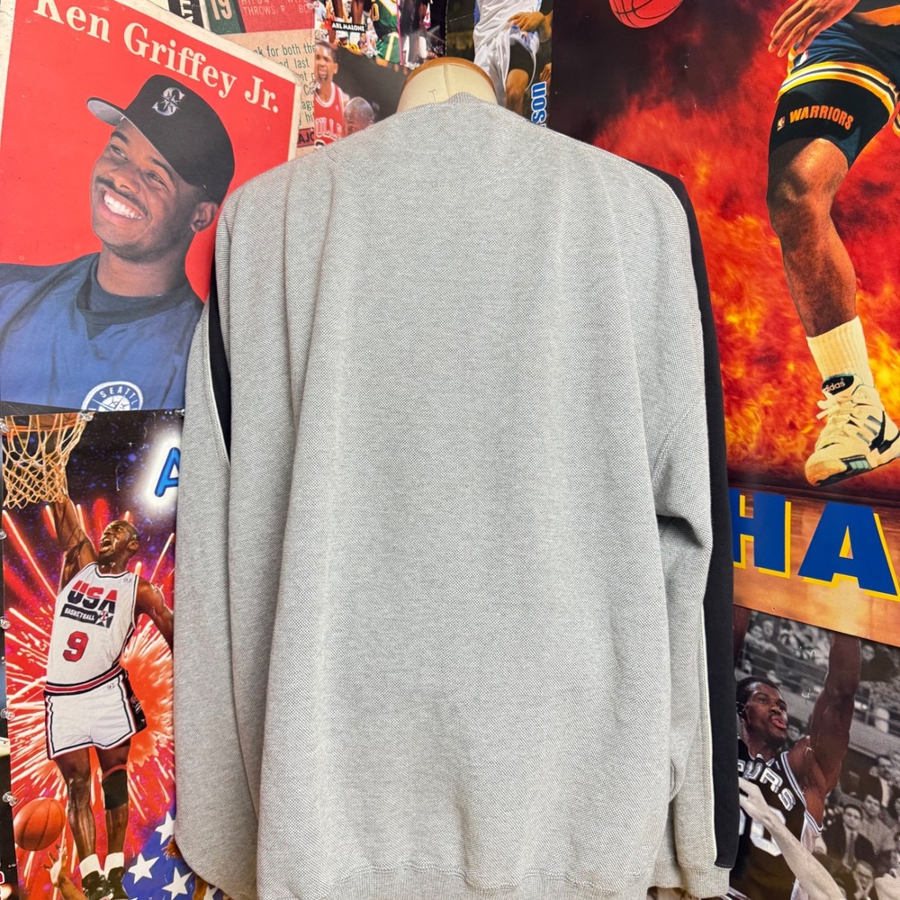 Vintage 00s Missouri Tigers Crewneck Sweatshirt Grey Black Collegiate Sz 2XL - Picture 4 of 5